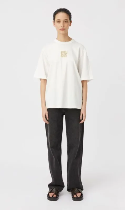 Camilla and Marc | Monica Tee - Soft White sold by Sister & Co