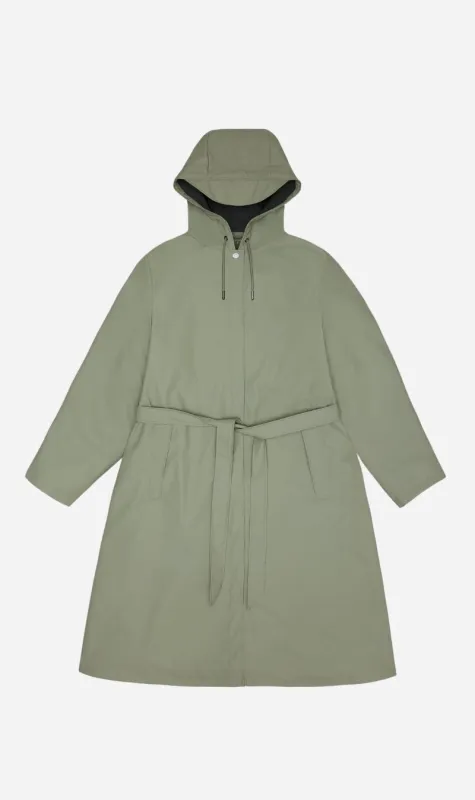 Rains | A Line Longer Jacket - Drift sold by Sisters & Co