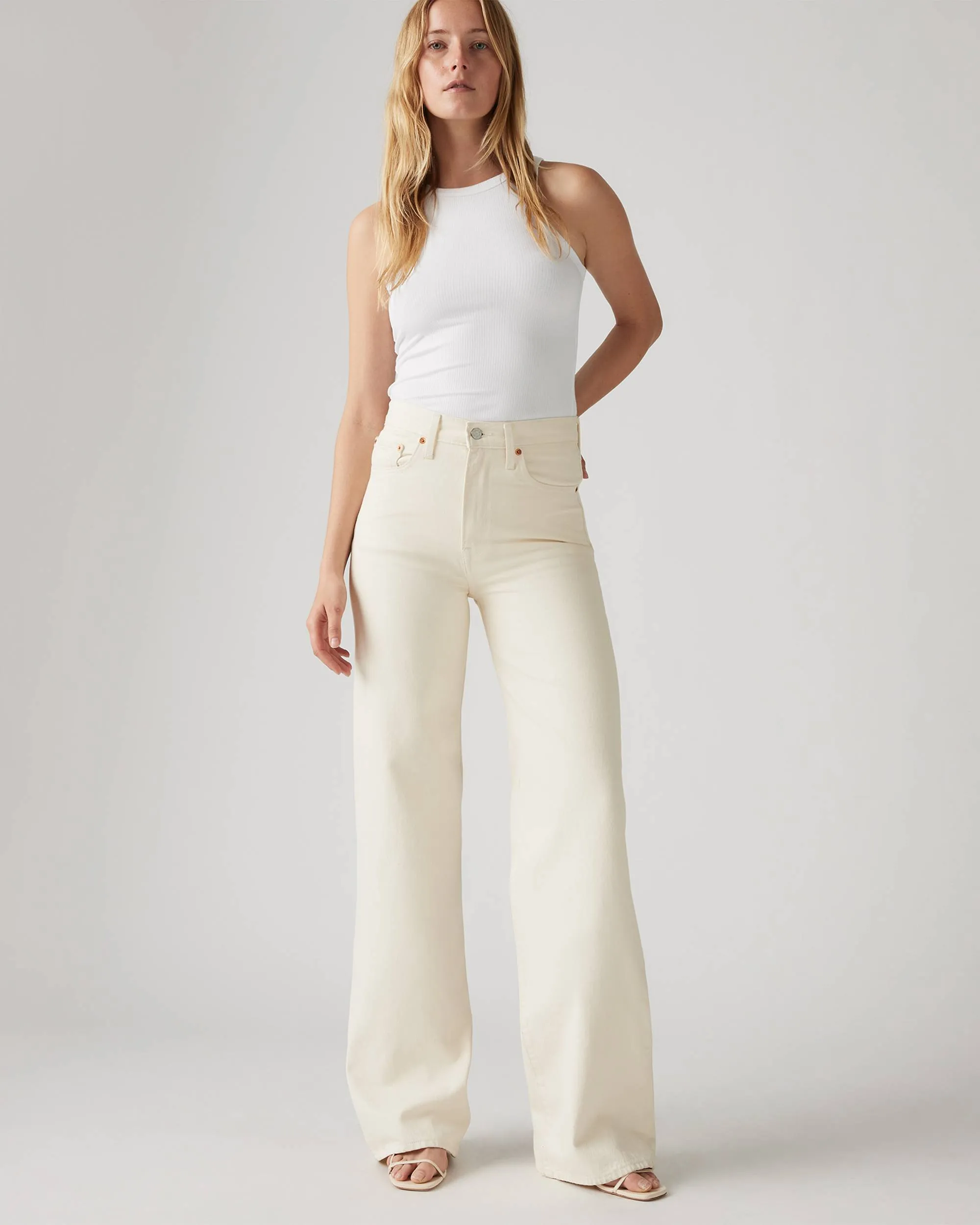 Levi's | Ribcage Wide Leg - Barely Freezing sold by Sister & Co product image thumbnail 2