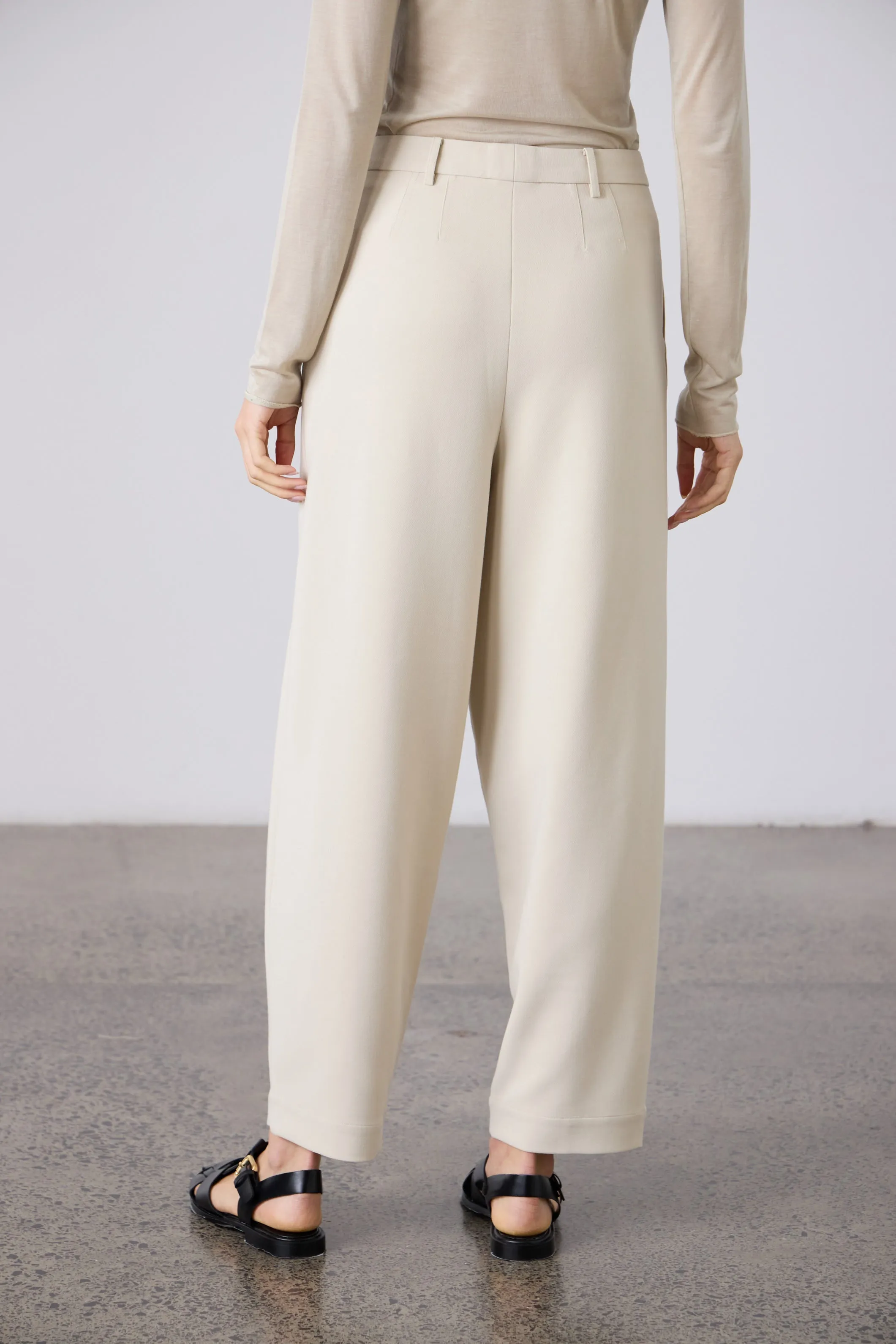 Laing | Britta Barrell Leg Trouser - Bone sold by Sister & Co product image thumbnail 4