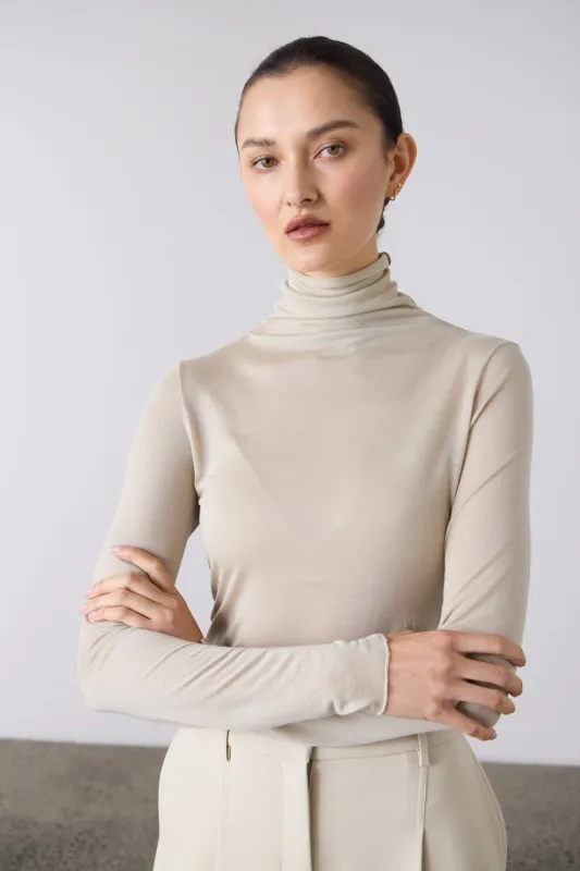 Laing | Tencel Polo - Pale Sage sold by Sister & Co