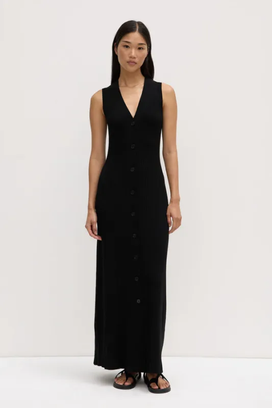 Assembly Lable | Kyra Knit Midi Dress - Black sold by Sister & Co
