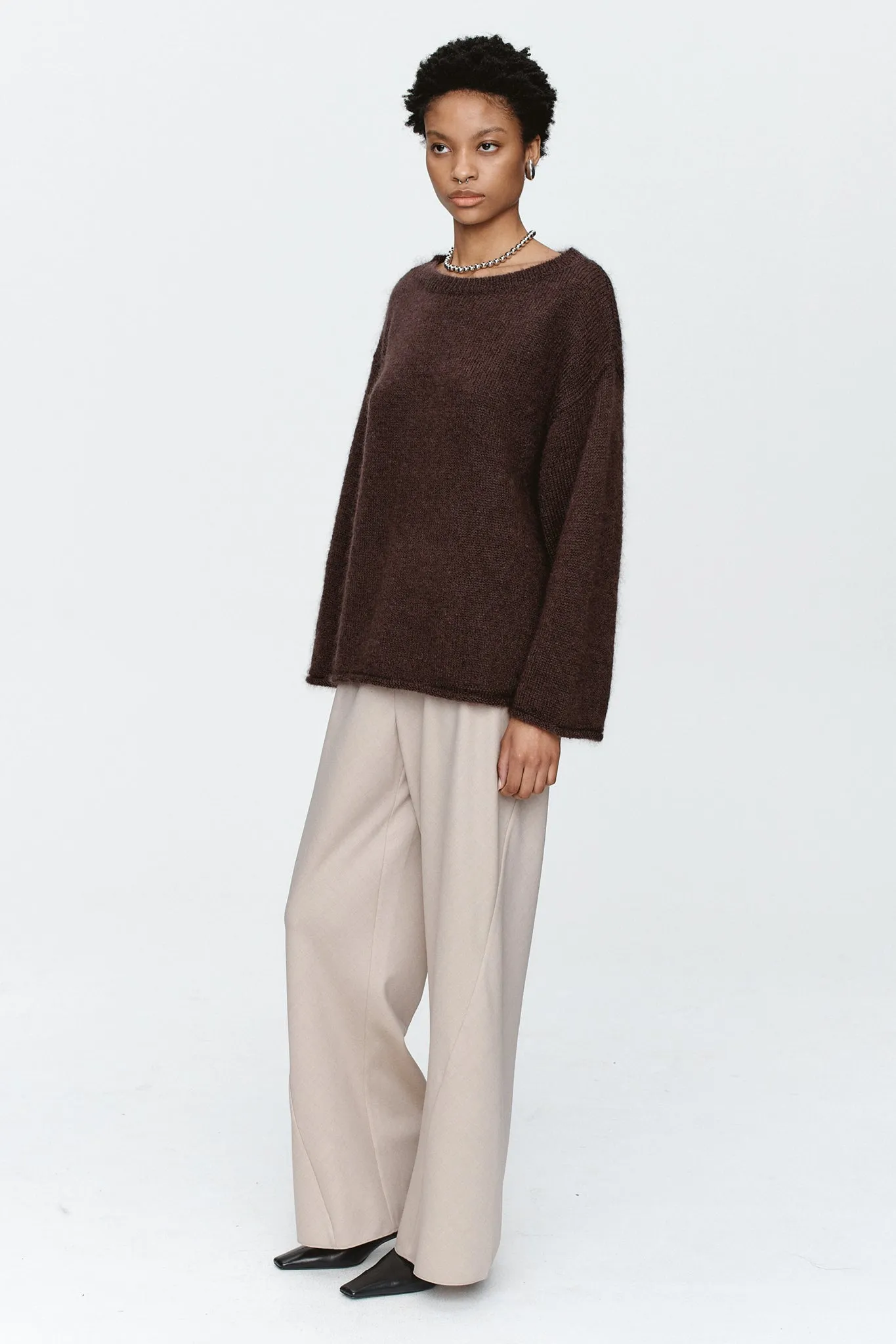 Marle | Maye Jumper - Chocolate sold by Sister & Co product image thumbnail 3