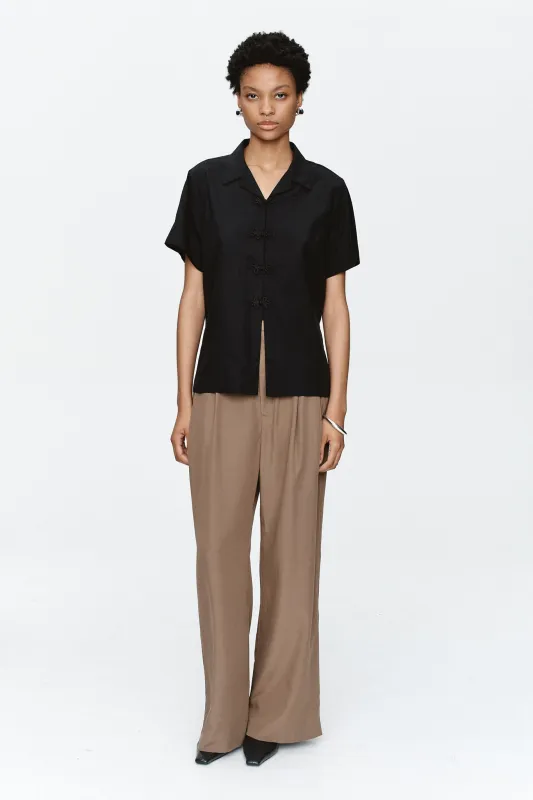 Marle | Lou Shirt - Black sold by Sister & Co