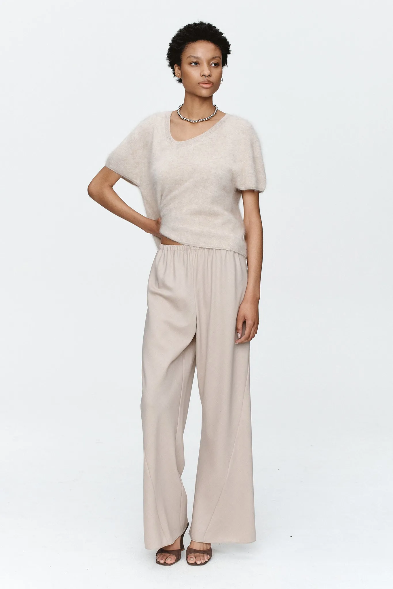 Marle | Alicia Pant - Sesame sold by Sister & Co product image thumbnail 4