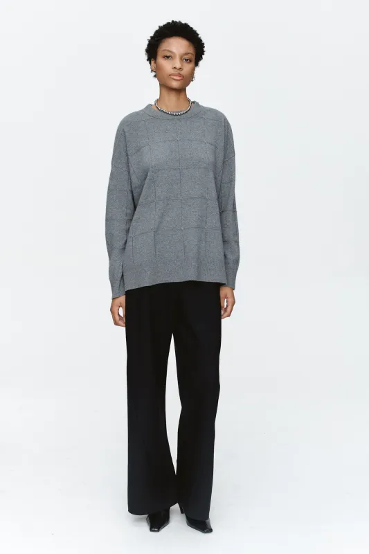 Marle | Joni Jumper - Pewter sold by Sister & Co