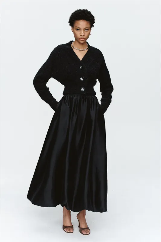 Marle | Tulip Cardigan - Black sold by Sister & Co