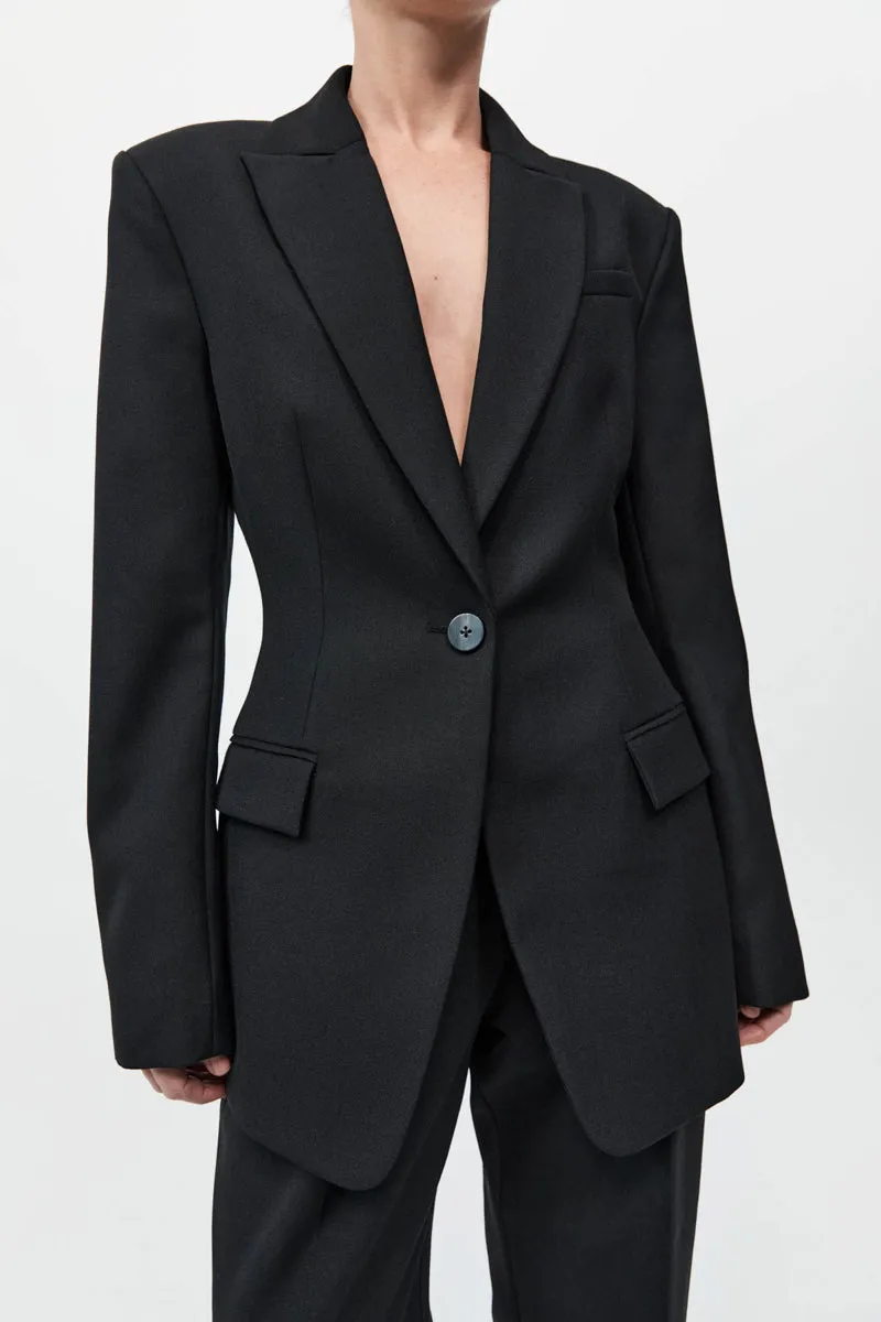 St Agni | Contour Blazer - Black sold by Sister & Co product image thumbnail 3
