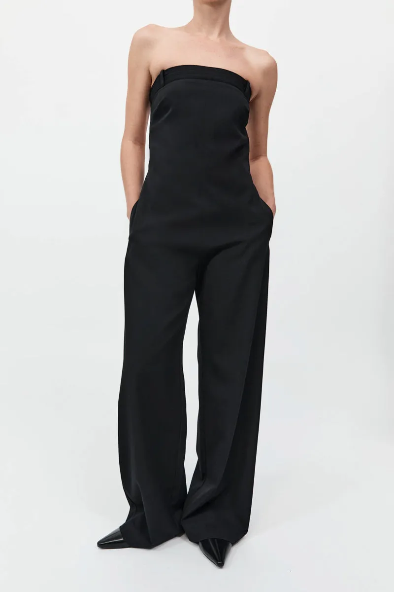 St Agni | Deconstructed Tailored Jumpsuit - Black sold by Sister & Co product image thumbnail 3