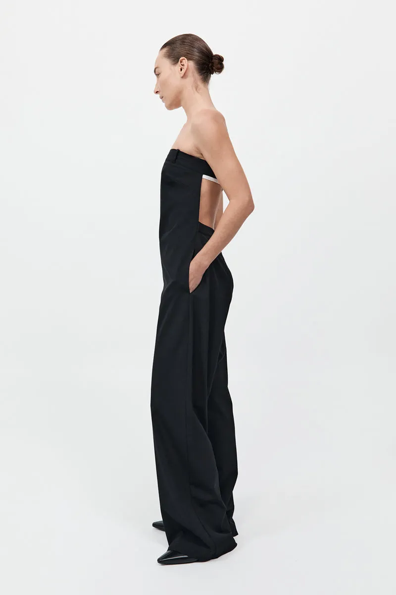 St Agni | Deconstructed Tailored Jumpsuit - Black sold by Sister & Co product image thumbnail 5
