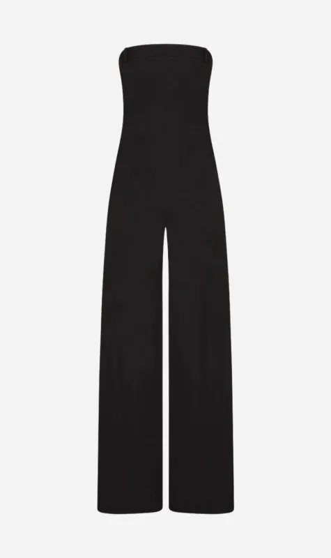 St Agni | Deconstructed Tailored Jumpsuit - Black sold by Sister & Co