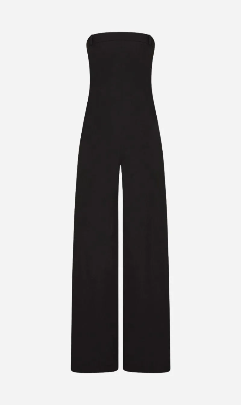 St Agni | Deconstructed Tailored Jumpsuit - Black sold by Sister & Co