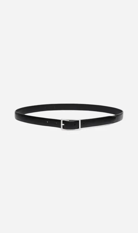 St Agni | Slim Belt - Black sold by Sisters & Co
