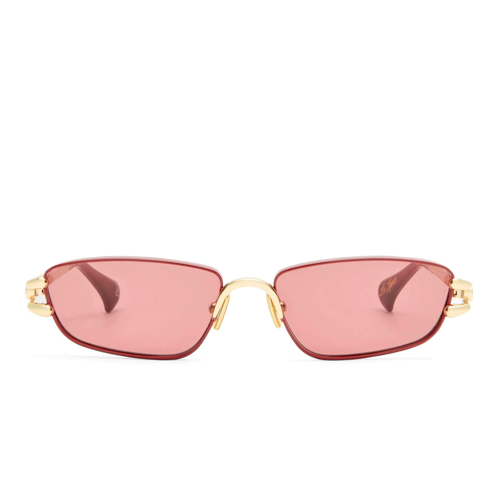 Le Specs | Numero Cinco - Bright Gold Burgundy sold by Sister & Co product image thumbnail 4
