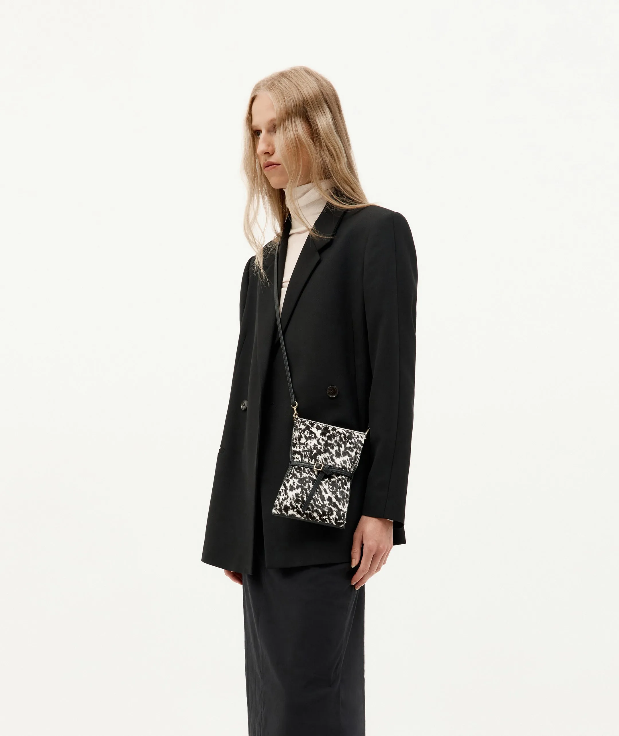 Deadly Ponies | Mr Penny Pouchette - Graphite Calf Hair sold by Sister & Co product image thumbnail 2