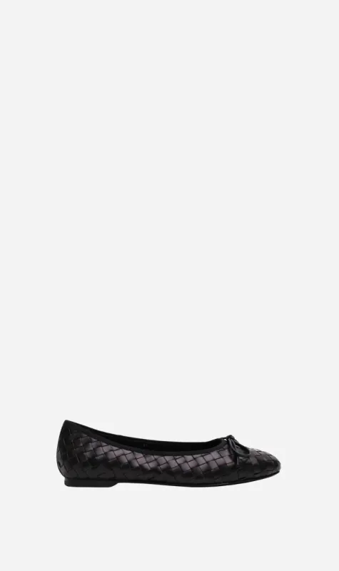 La Tribe | Kitty Ballet Flat - Black sold by Sisters & Co