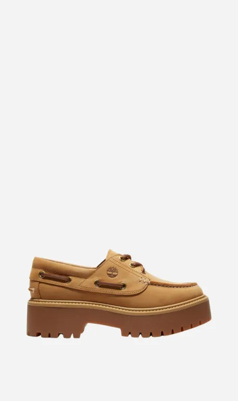 Timberlands | Womens Stone Street 3 Eye Lug - Wheat sold by Sister & Co
