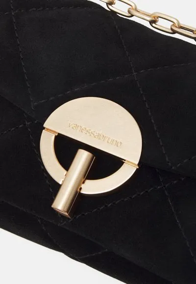Vanessa Bruno | Nano Moon Handbag - Black Velour sold by Sister & Co product image thumbnail 5
