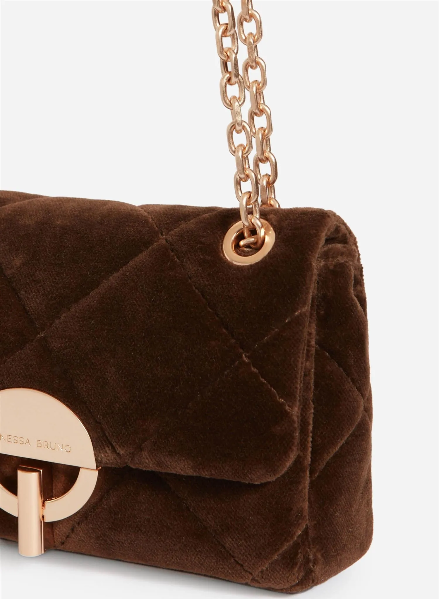 Vanessa Bruno | Nano Moon Handbag - Brown sold by Sister & Co product image thumbnail 4