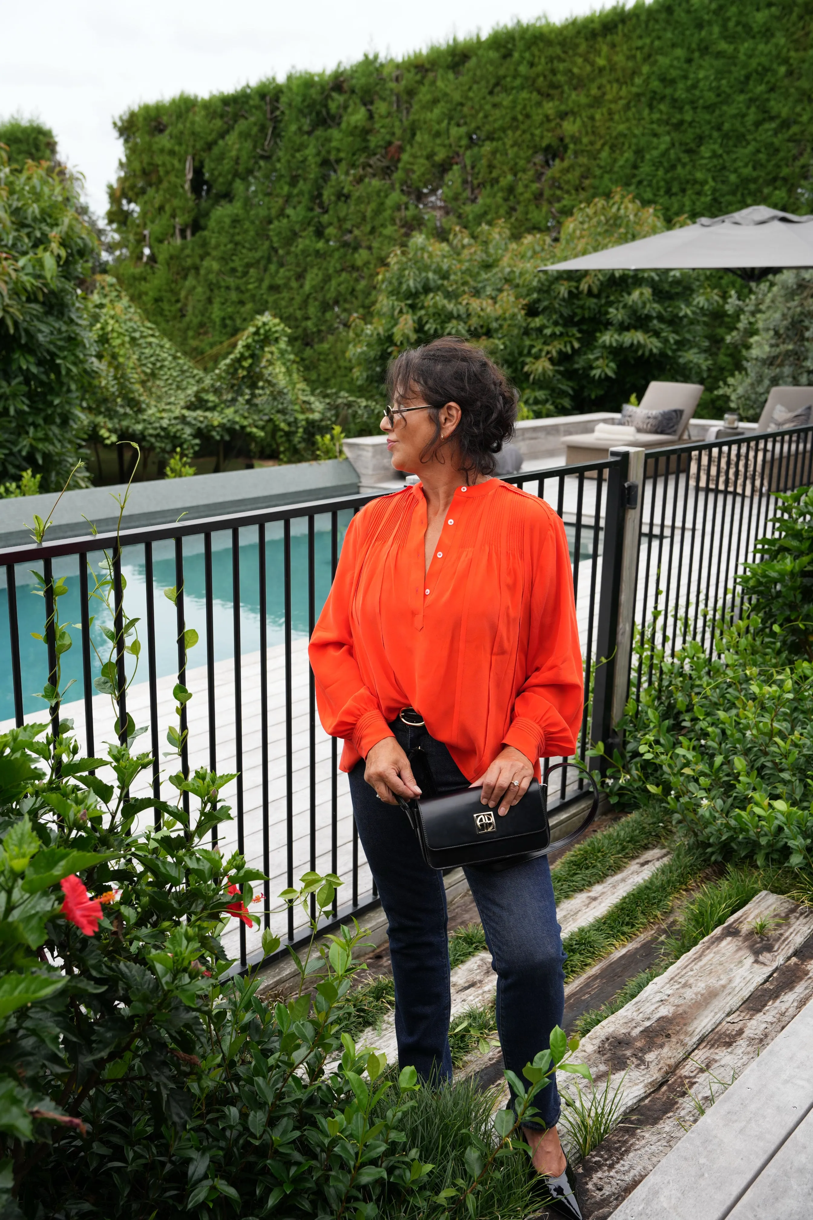 Vanessa Bruno | Natsumi Blouse - Coquelicot sold by Sister & Co product image thumbnail 3