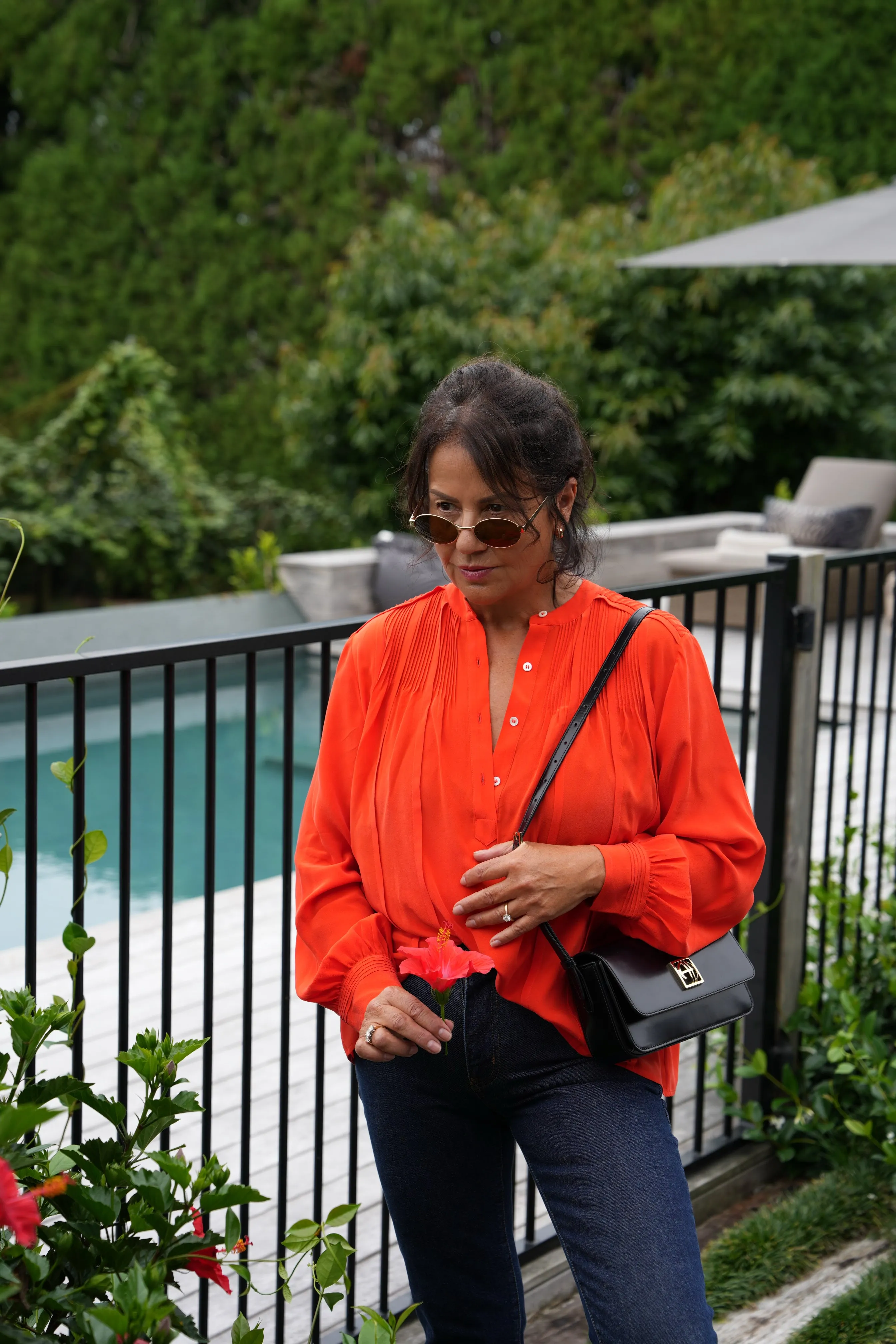 Vanessa Bruno | Natsumi Blouse - Coquelicot sold by Sister & Co product image thumbnail 2