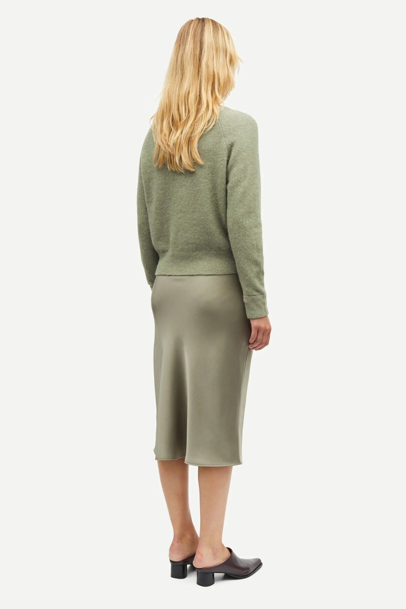 Samsoe Samsoe | Agneta Skirt - Vetiver sold by Sister & Co product image thumbnail 4