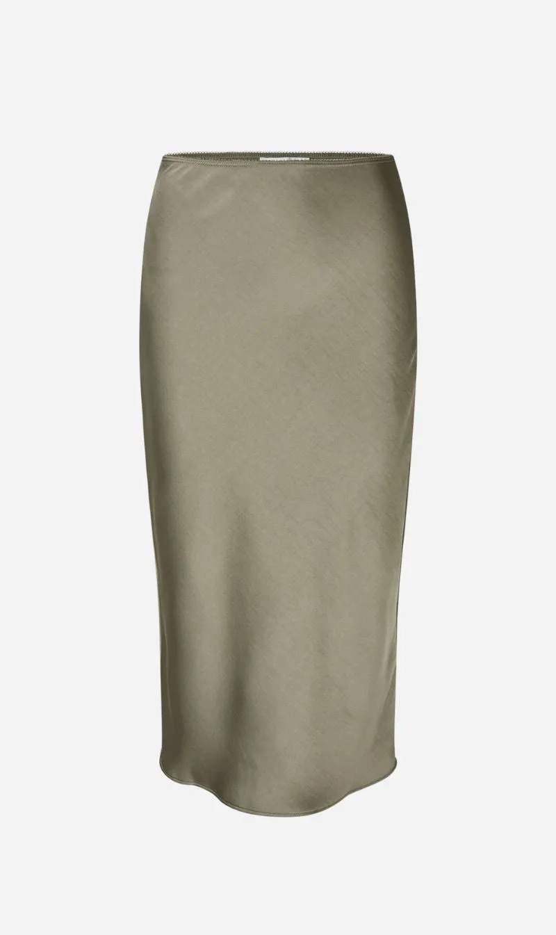 Samsoe Samsoe | Agneta Skirt - Vetiver sold by Sister & Co