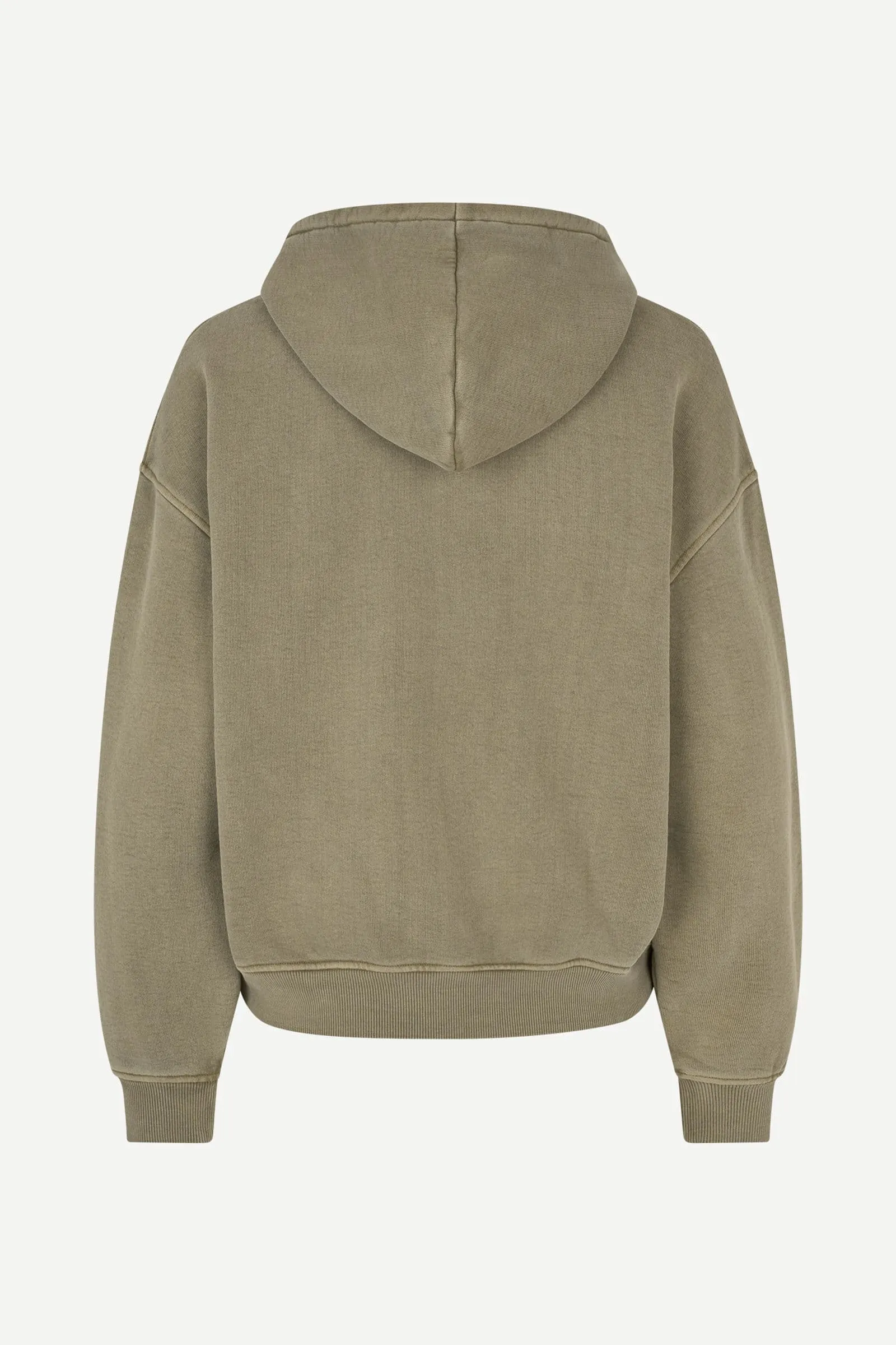 Samsoe Samsoe | Sava Hoodie - Vetiver sold by Sister & Co product image thumbnail 3