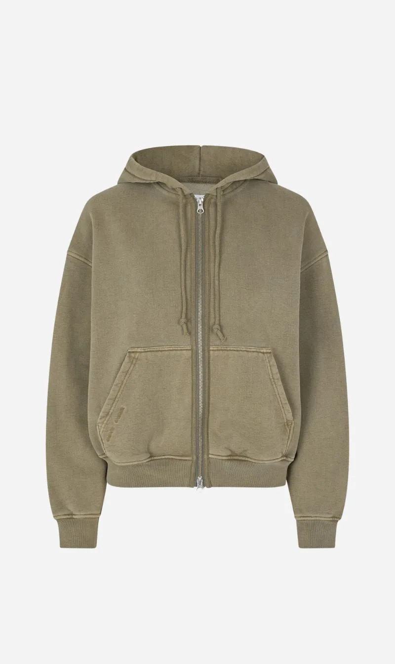 Samsoe Samsoe | Sava Hoodie - Vetiver sold by Sister & Co