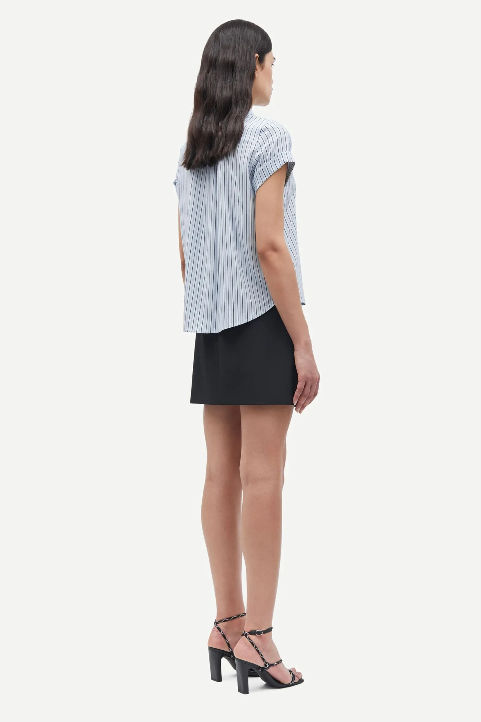 Samsoe Samsoe | Saneem Skirt - Black sold by Sisters & Co product image thumbnail 4