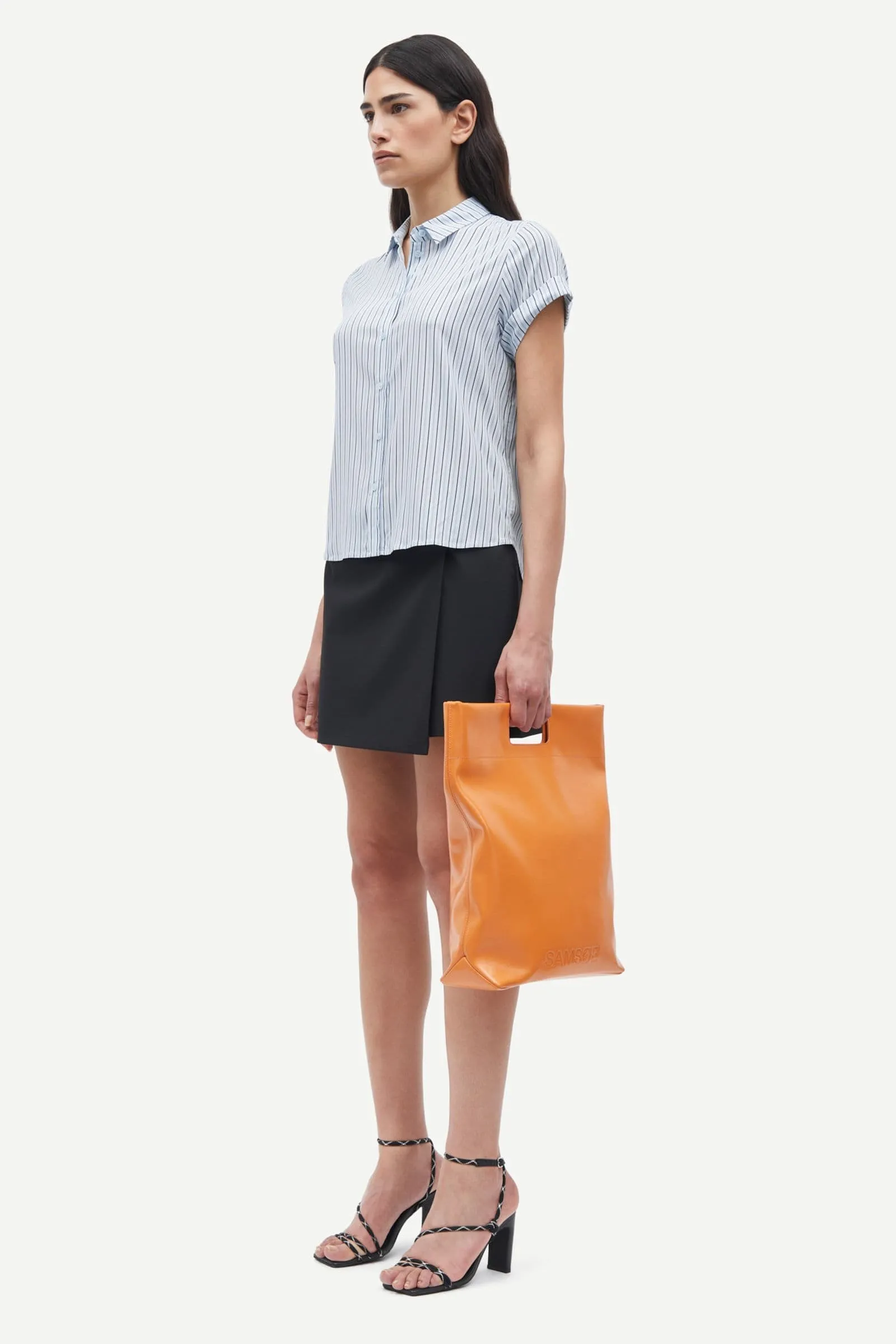 Samsoe Samsoe | Saneem Skirt - Black sold by Sisters & Co product image thumbnail 3
