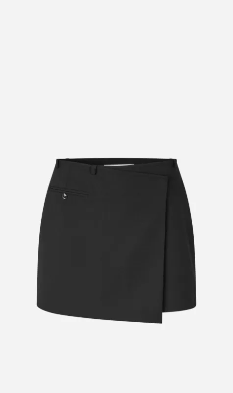 Samsoe Samsoe | Saneem Skirt - Black sold by Sisters & Co