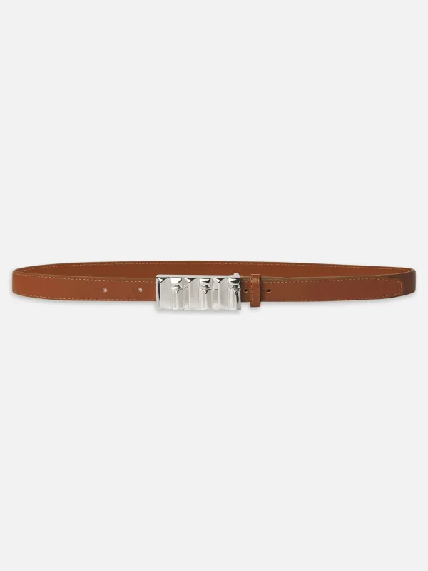 Frame Denim | The Sculptural Belt - Cognac sold by Sisters & Co