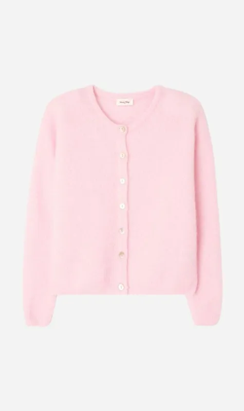 American Vintage | Cardigan - Sugared Almond Melange sold by Sister & Co