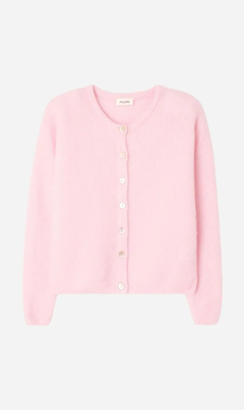 American Vintage | Cardigan - Sugared Almond Melange sold by Sister & Co