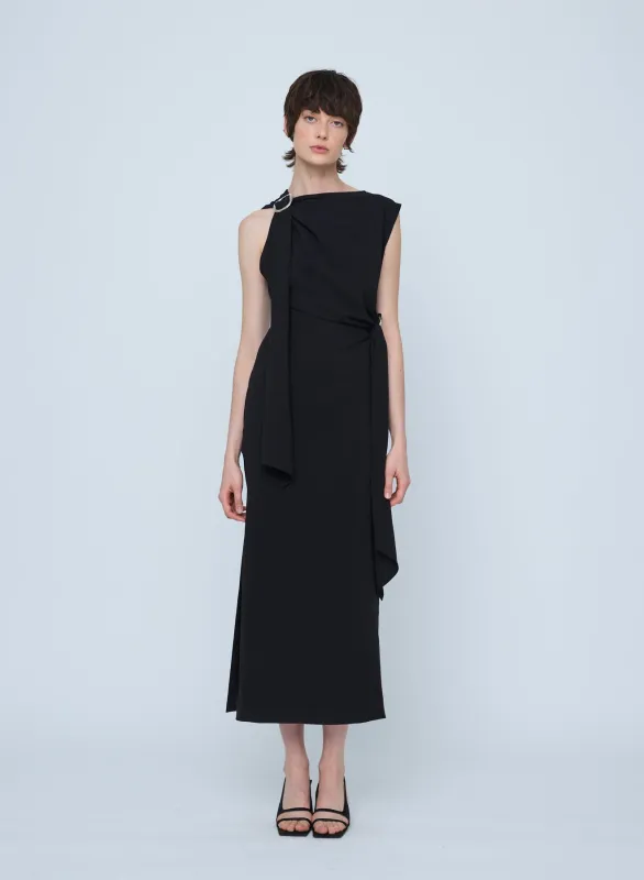 Wynn Hamlyn | Astrid Sleeveless Maxi Dress - Black sold by Sister & Co