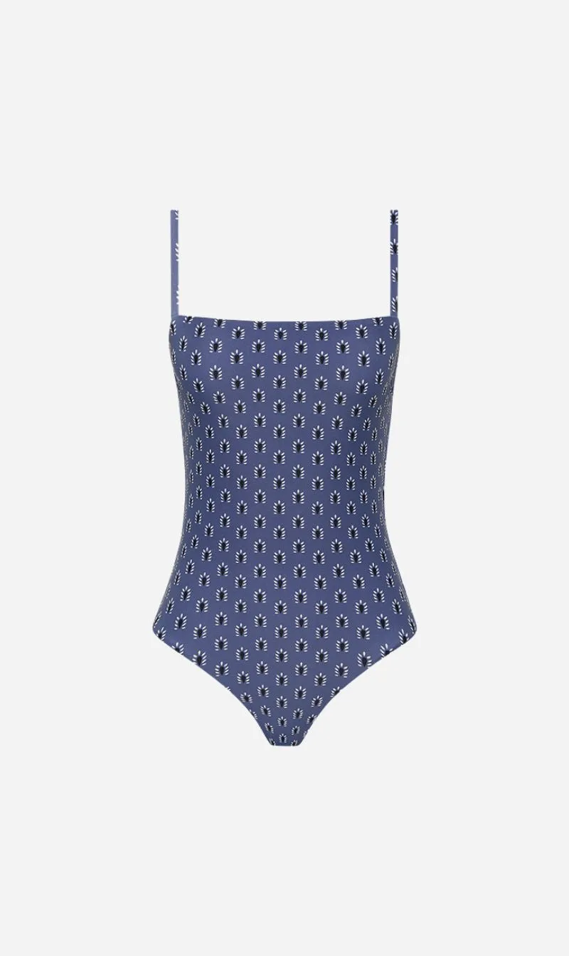 Matteau | Petite Square Maillot - Cassis sold by Sisters & Co