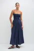 Matteau | Shirred Bodice Dress - Dusk sold by Sister & Co