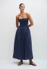 Matteau | Shirred Bodice Dress - Dusk sold by Sister & Co