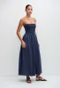 Matteau | Shirred Bodice Dress - Dusk sold by Sister & Co