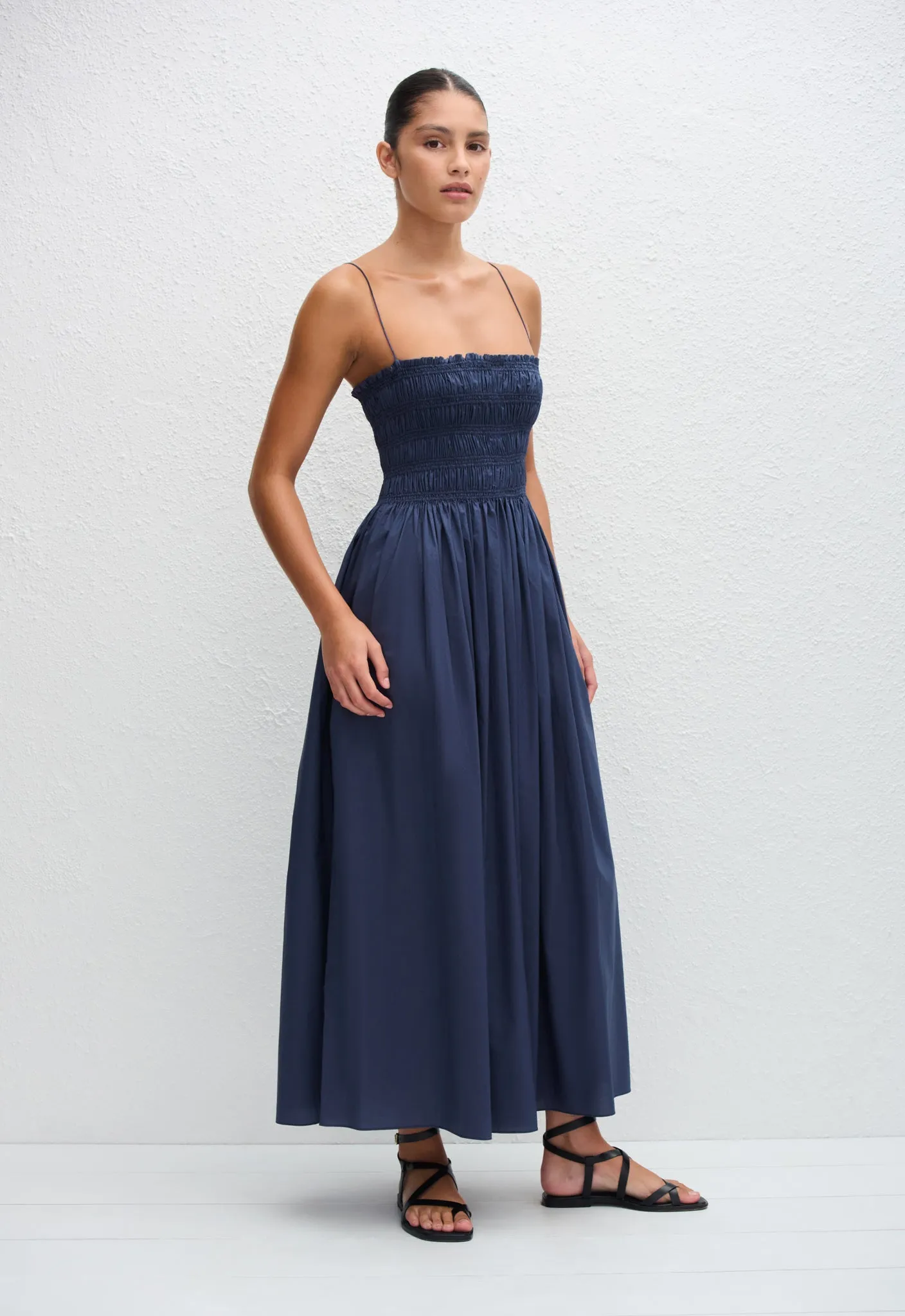 Matteau | Shirred Bodice Dress - Dusk sold by Sister & Co product image thumbnail 4