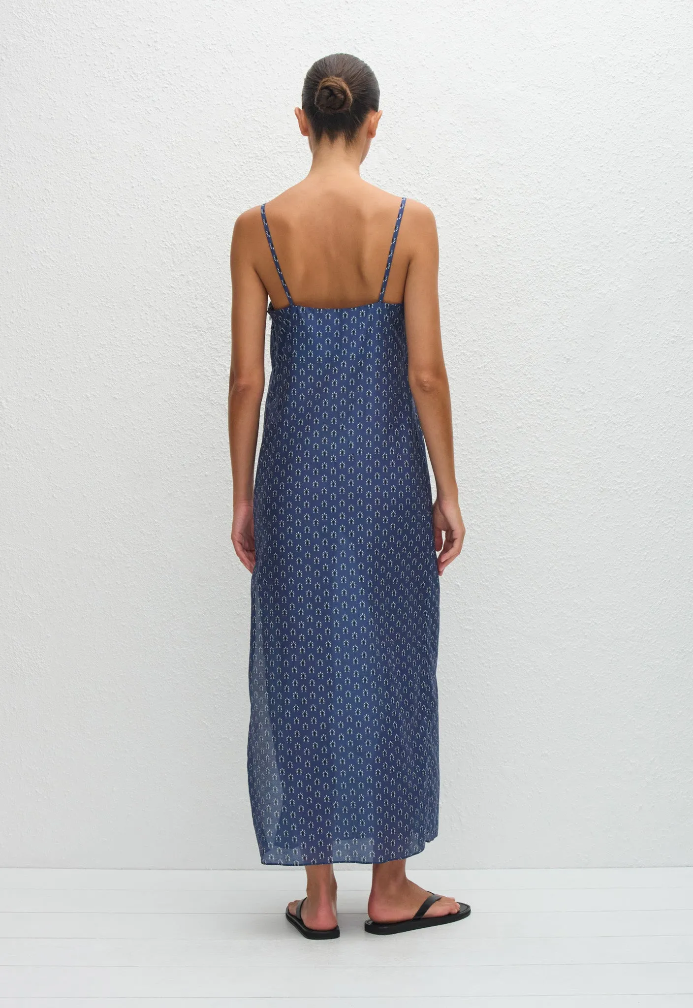 Matteau | Square Shift Midi Dress - Cassis sold by Sister & Co product image thumbnail 5