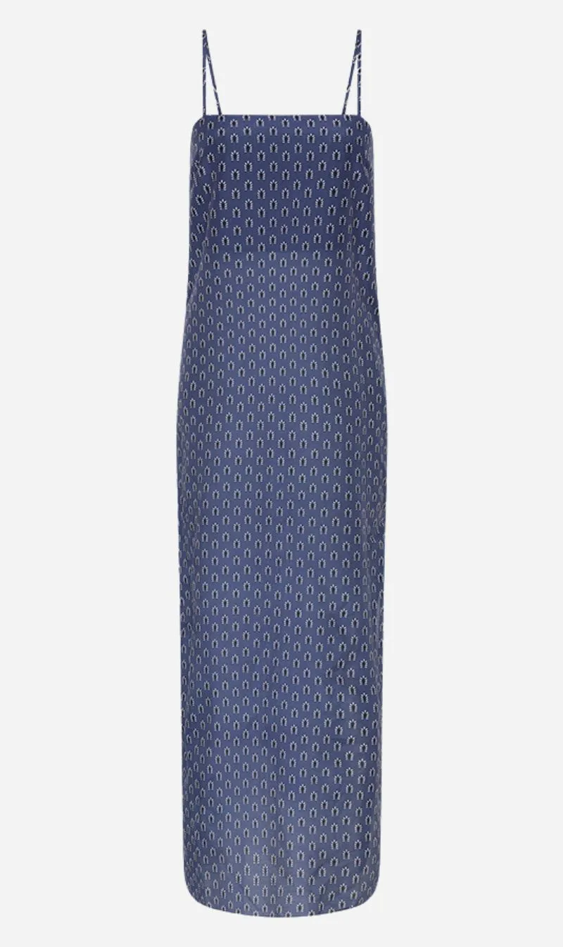 Matteau | Square Shift Midi Dress - Cassis sold by Sister & Co