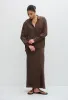 Matteau | Bias Elastic Skirt - Truffle sold by Sister & Co