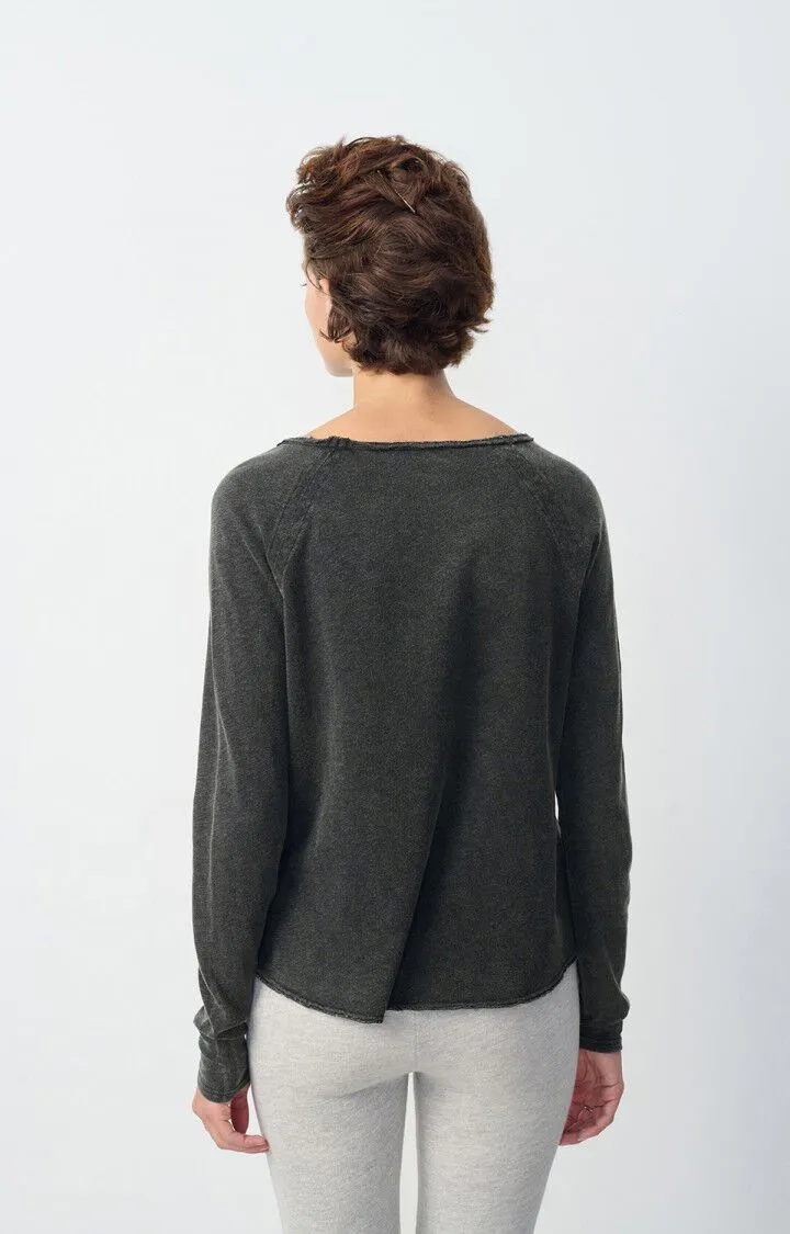 American Vintage | Long Sleeve T.Shirt - Vintage Black sold by Sister & Co product image thumbnail 3