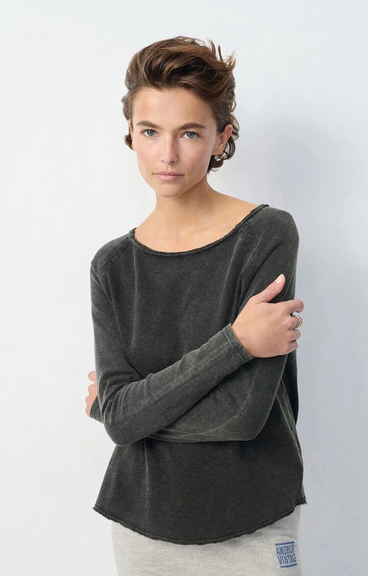 American Vintage | Long Sleeve T.Shirt - Vintage Black sold by Sister & Co product image thumbnail 4