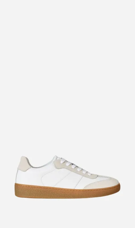 Samsoe Samsoe | Sanoa Sneakers - White Beige sold by Sister & Co