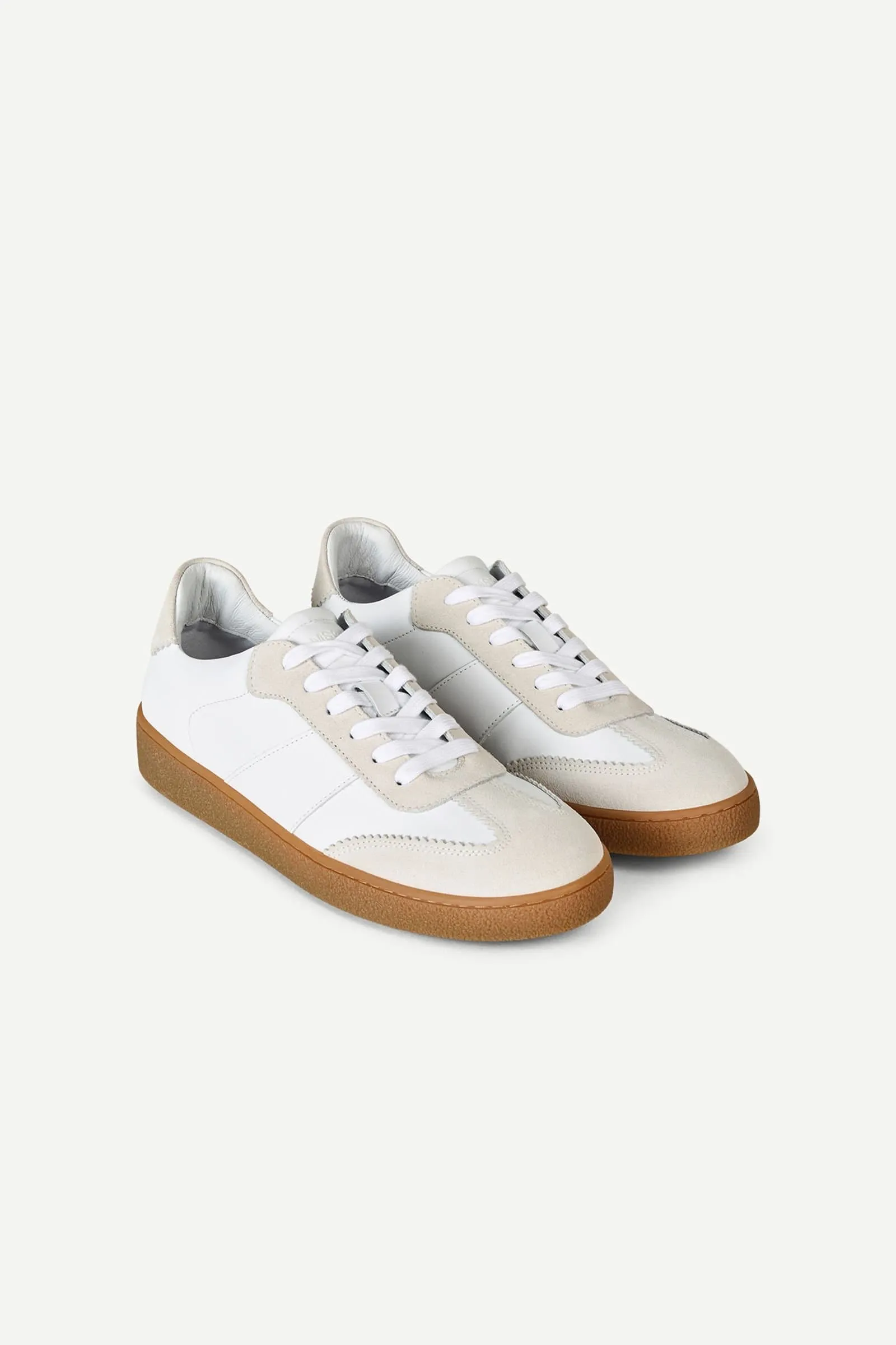 Samsoe Samsoe | Sanoa Sneakers - White Beige sold by Sister & Co product image thumbnail 2