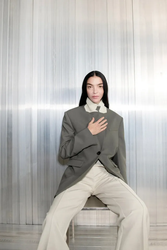 Camilla and Marc | Annick Blazer - Sacramento Green sold by Sister & Co product image thumbnail 2