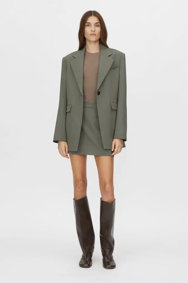 Camilla and Marc | Annick Mini Skirt - Sacramento Green sold by Sister & Co product image thumbnail 4